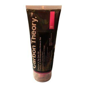 Carbon Theory Facial Cleansing Wash Charcoal & Tea Tree Oil For Breakouts